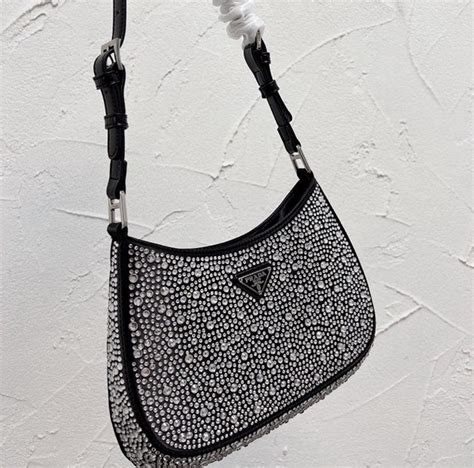 prada diamond bag|bedazzled prada bag.